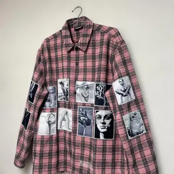 초레어 디자인 pleasures 셔츠 자켓 L