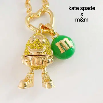 케이트 스페이드 m&m 초콜릿 캔디 목걸이