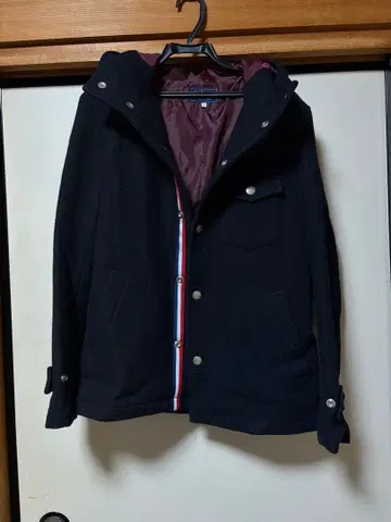 더 퍼 오브 세인트 조지 코트 남성용 네이비 은색 버튼 네이비 네이비