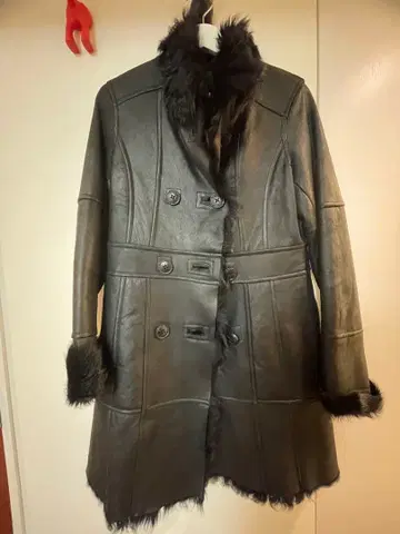 BEATRICE 무스탕 롱 코트 36