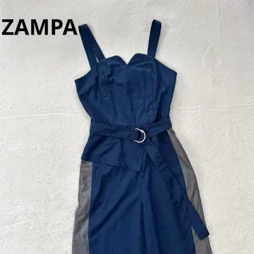 새상품급 x19 ZAMPA 자바 올인원 네이비 x 그레이 M 벨트 포함