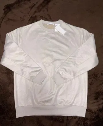 [ 빠른 발송 ] SENSE OF PLACE 페이크 스웨이드 맨투맨