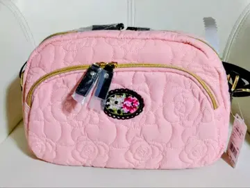 [레이크알스타] 퀼팅 숄더백 핑크