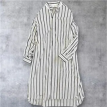 VERMEIL par iena 스트라이프 셔츠 원피스 토마스 메이슨