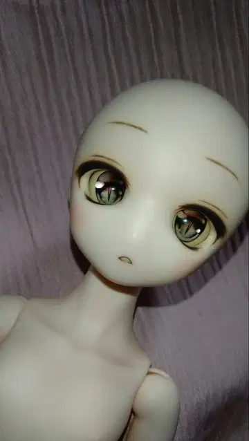 돌피드림 커스텀 헤드 ddh 구체관절 인형 인형 세미 화이트