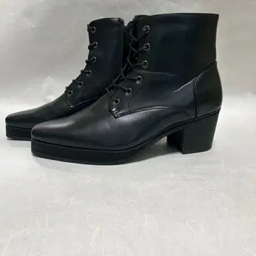 [ CLEL ] 하이 솔 디자인 힐 부츠