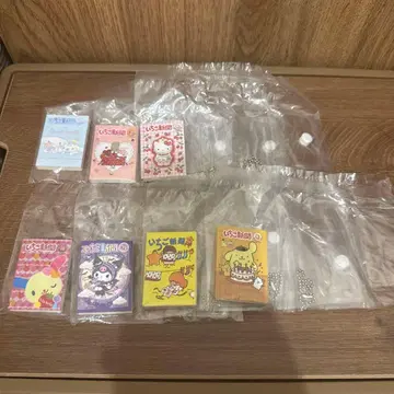 딸기신문 콩 가샤 노트 7개 세트