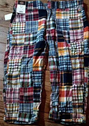 [ 택 포함 새상품 ] Dickies 워크 팬츠 체크 무늬 사이즈 30