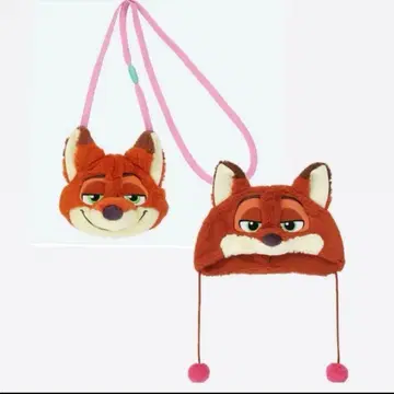 주토피아 닉 팬캡 숄더백 세트