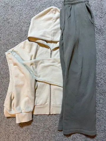 세트 상품 엔타이어 스튜디오 집업 후디 팬츠 세트 M 사이즈