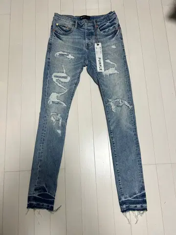 PURPLE 스키니 데님 29 정품