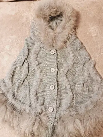 Sugar Hill 그레이 판초