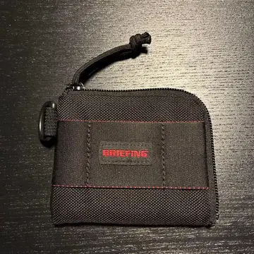 BRIEFING 블랙 코인 케이스 한 번 사용