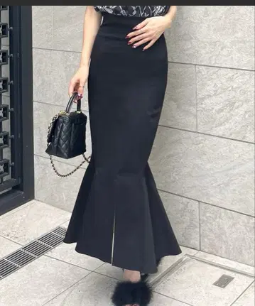 로얄 파티 Royal party 껌 스트레치 머메이드 스커트