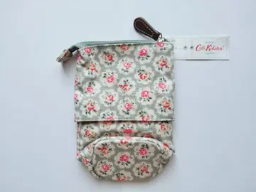 [ 미사용 새상품 ] 캐스키드슨 펜 케이스 꽃무늬 장미 파우치