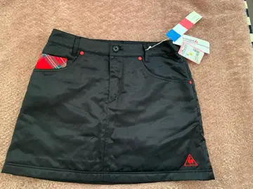 르꼬끄 스포르티브 ABSENT 3CHORDS 블랙 스커트 퀼팅 가을/겨울