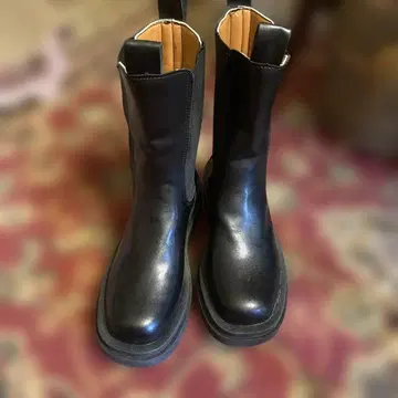 귀여운 미들 기장 사이드 고어 부츠