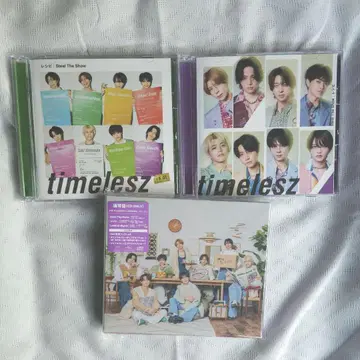 timelesz STS/레시피 3가지 형태 세트 시청 시리얼 포함