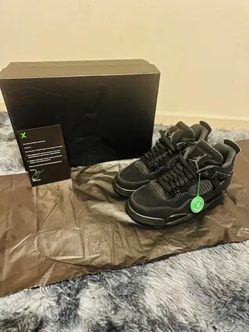 조던 4 레트로 블랙캣 (2020)