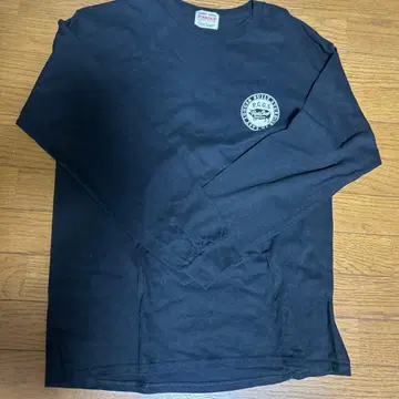 PorkChop 긴팔 티셔츠 L 블랙