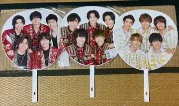 King & Prince 부채 3개 세트