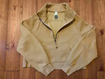 Lululemon 스쿠바 퍼널 넥 M/L 속기모 따뜻함