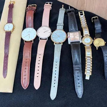 노브랜드 여성용 쿼츠 시계 모음 7점