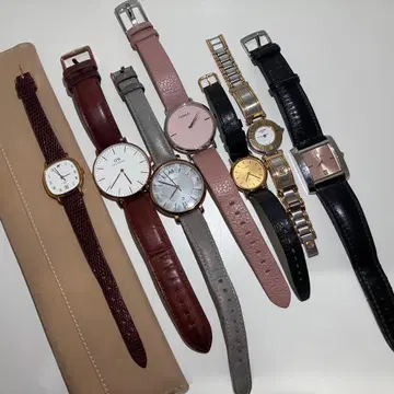 노브랜드 여성용 쿼츠 시계 모음 7점