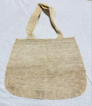 미사용 새상품 라오스 갈대 토트백