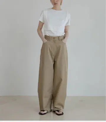 NOKCHA 오리지널 데미지 치노 팬츠