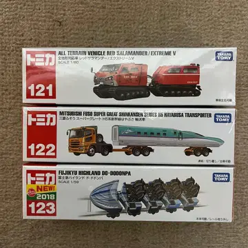 토미카 미니카 3종 세트 121 122 123