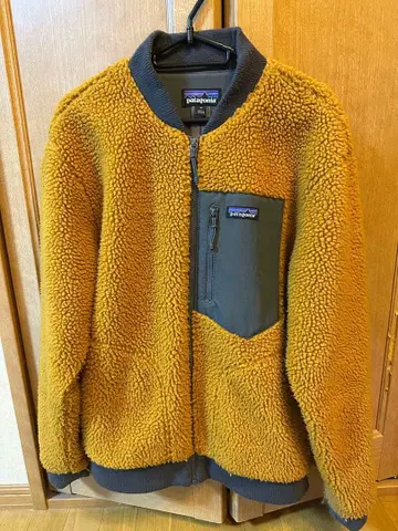레어 컬러 patagonia 플리스 자켓 M 오렌지