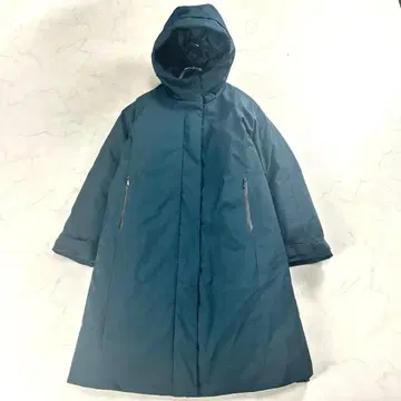 24년 새상품급 UNIQLO 울트라 웜 하이브리드 다운 롱 코트 M