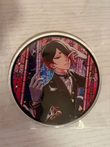 악마 집사와 검은 고양이 시노노메 유한 아크릴 코스터