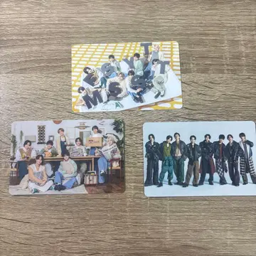 [ 레시피 ] timelesz 집합 트레이딩 카드 3장 세트