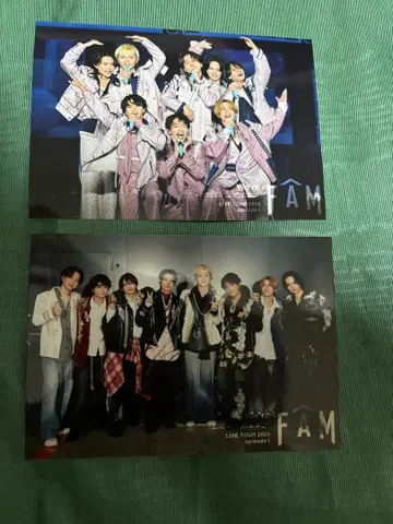 timelesz 타임리스 LIVE 회장 한정판 예약 특전 포토 카드 세트