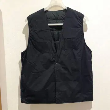 MUJI Labo 오바나 다이스케 이너 다운 S-M 블랙 무인양품