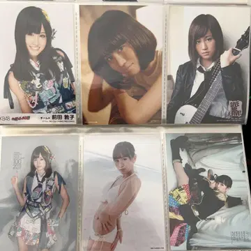 AKB48 마에다 아츠코 브로마이드 6장 세트