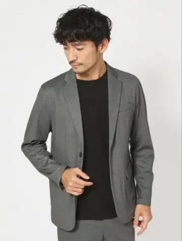 새상품급 ABAHOUSE 인기 분또 자켓 저지 자켓 그레이 L