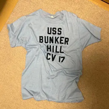 70s 플로키 구제 의류 빈티지 반팔 T셔츠