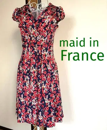 프랑스제 꽃무늬 카슈쿨 원피스