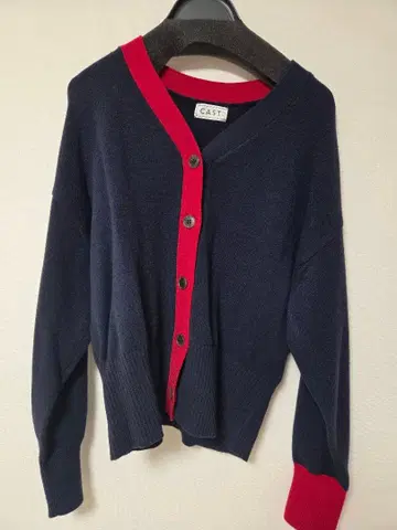 CAST 니트 가디건 긴팔 M 사이즈