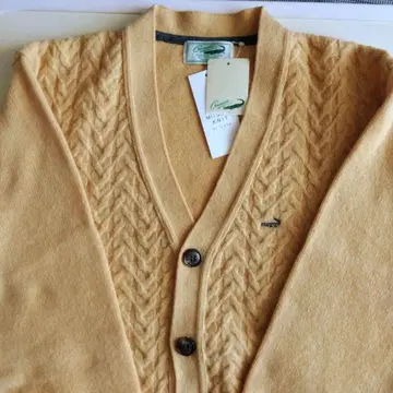 미사용 새상품 크로커다일 가디건 남성용 M 사이즈