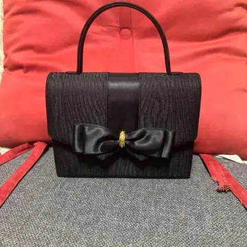 katsumi tokyo 리본 포함 블랙 포멀 백