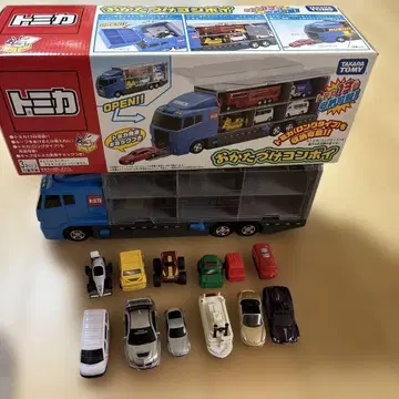 토미카 정리 콘보이와 토미카 세트
