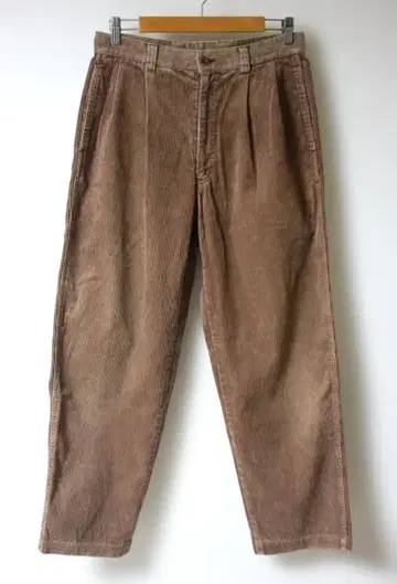 Glenover (글렌오버) 투 턱 코듀로이 팬츠 32