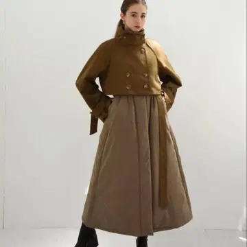 RANCLIC 올리브 그린 다운 베스트