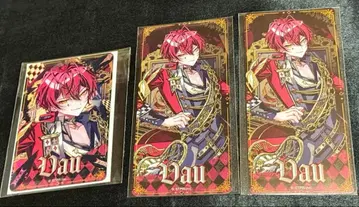 KnightX 기사X 바우군 바우 카드 거울 직사각형 스티커 2장