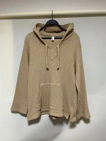 시그린 Seagreen 와플 멕시칸 후드티 베이지 사이즈 L