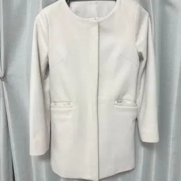 [ 새상품급 ] 패턴 피오나 코트 화이트